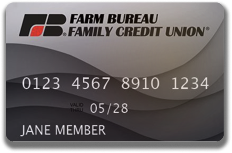 Farm Bureau Family Credit Union debit card